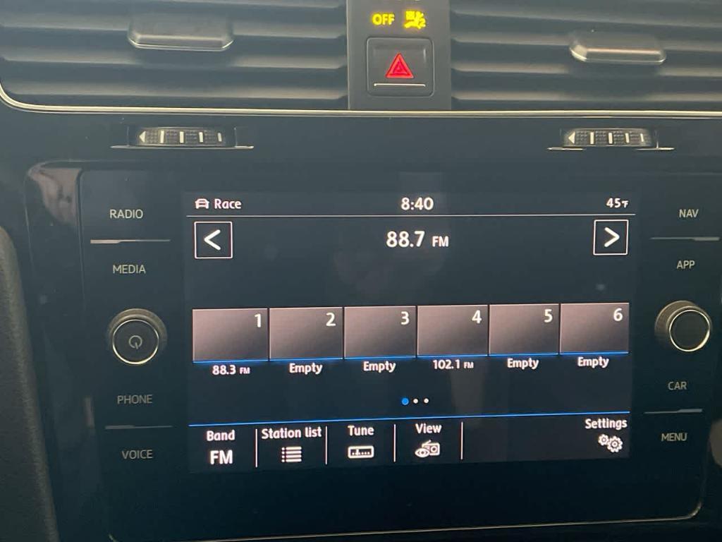 used 2018 Volkswagen Golf R car, priced at $28,154