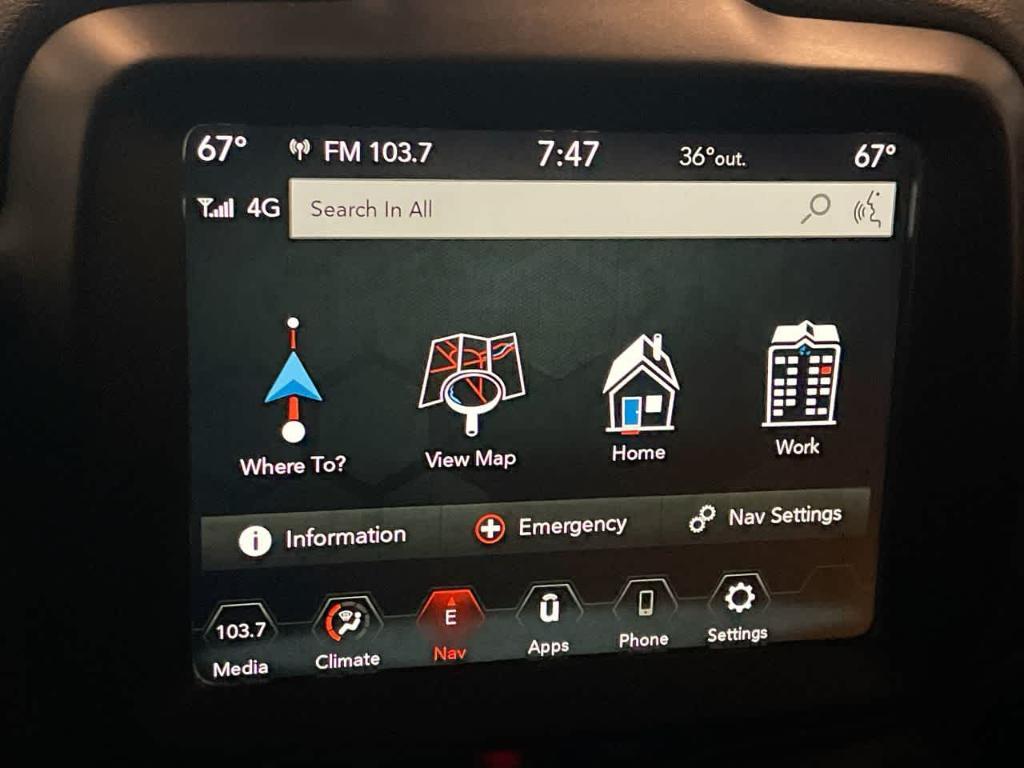 used 2023 Jeep Renegade car, priced at $19,740