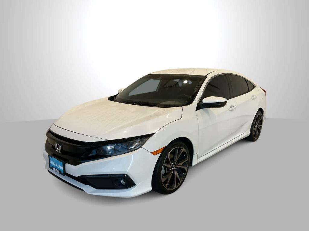 used 2021 Honda Civic car, priced at $18,396