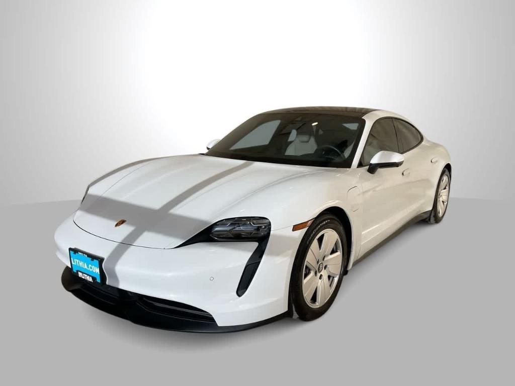 used 2021 Porsche Taycan car, priced at $56,483