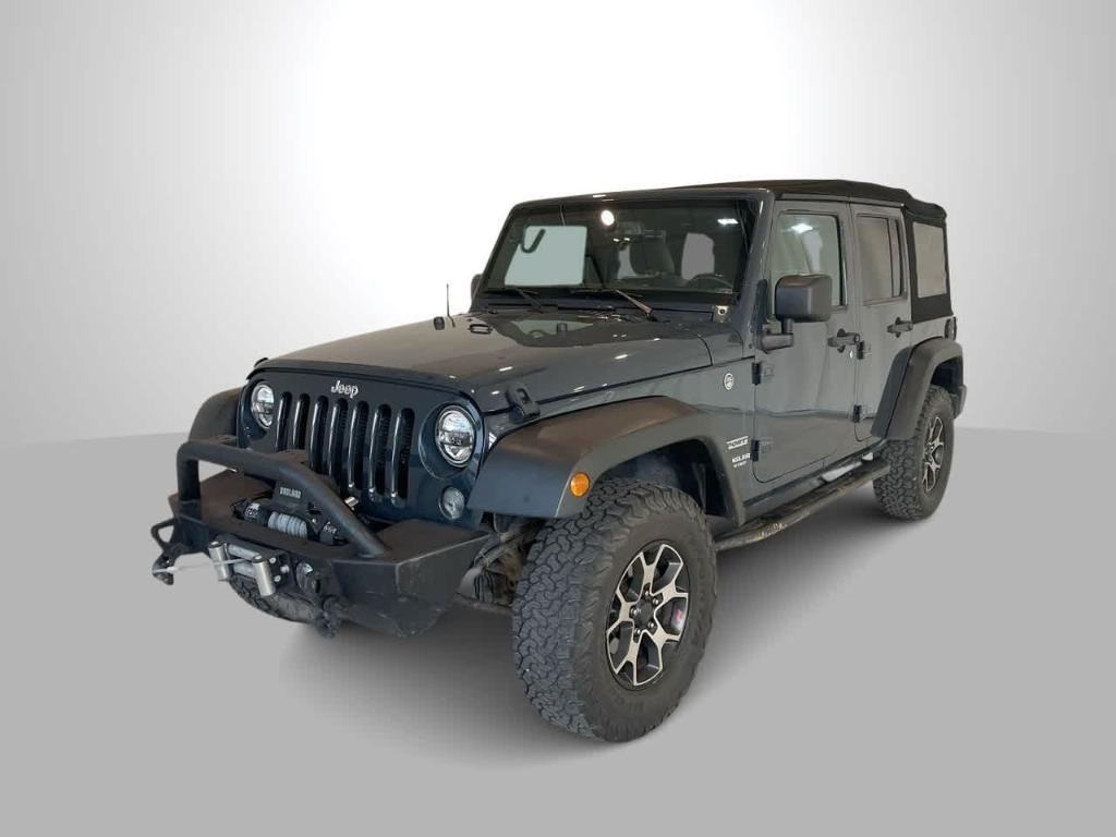 used 2017 Jeep Wrangler Unlimited car, priced at $19,720