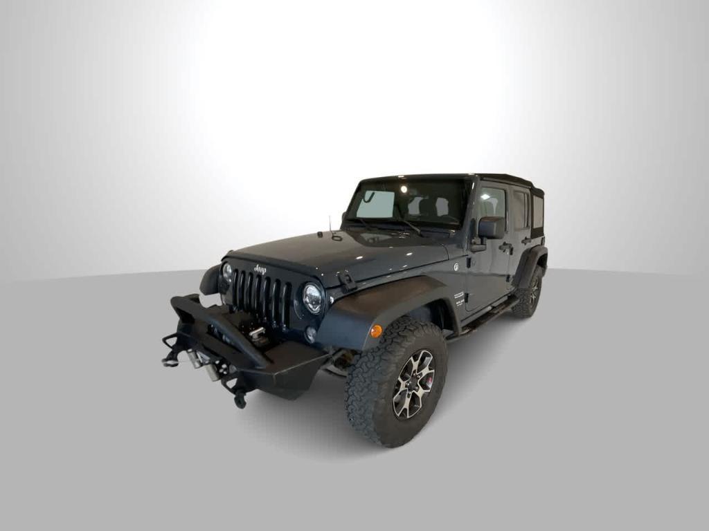 used 2017 Jeep Wrangler Unlimited car, priced at $19,720