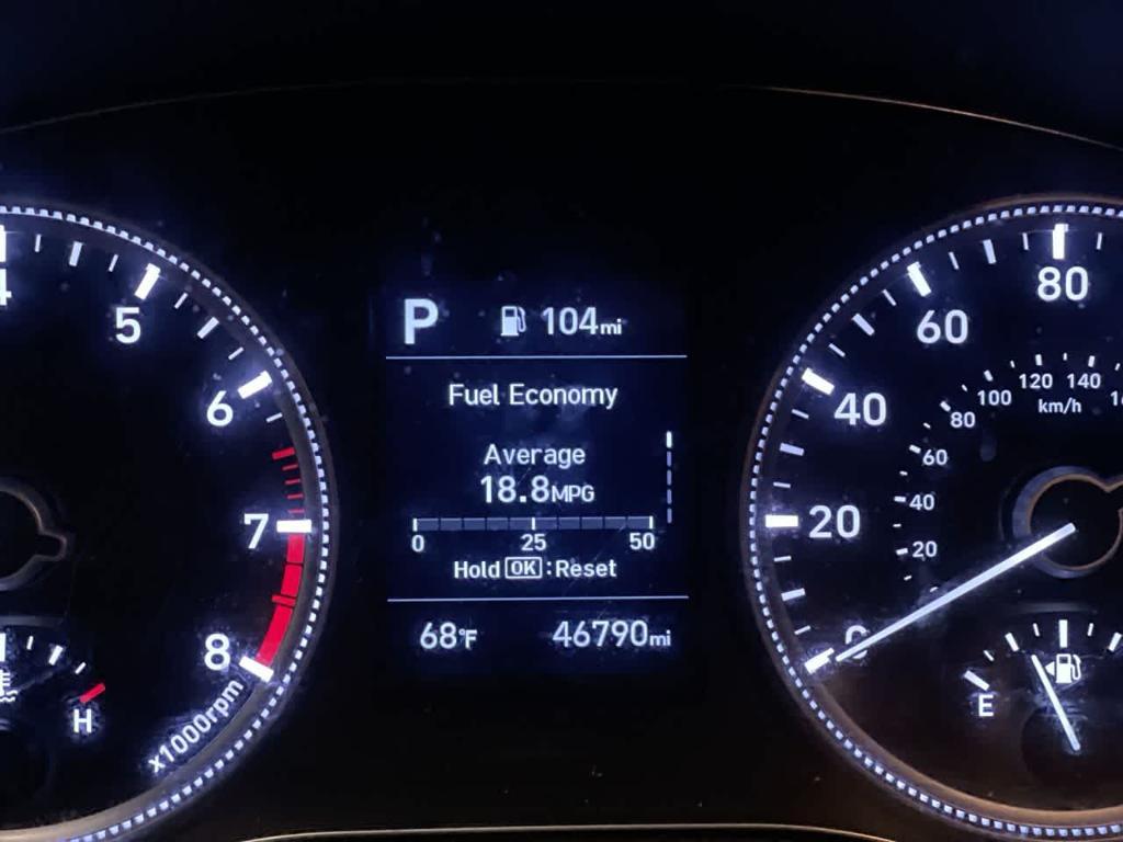 used 2019 Hyundai Santa Fe car, priced at $17,545