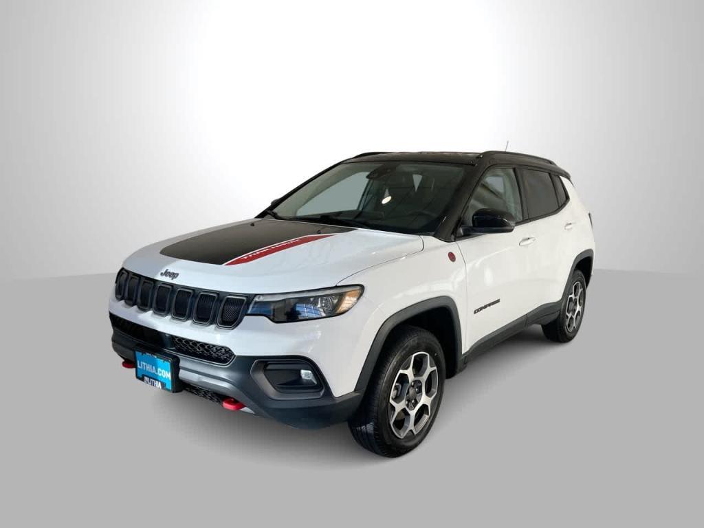 used 2022 Jeep Compass car, priced at $20,957