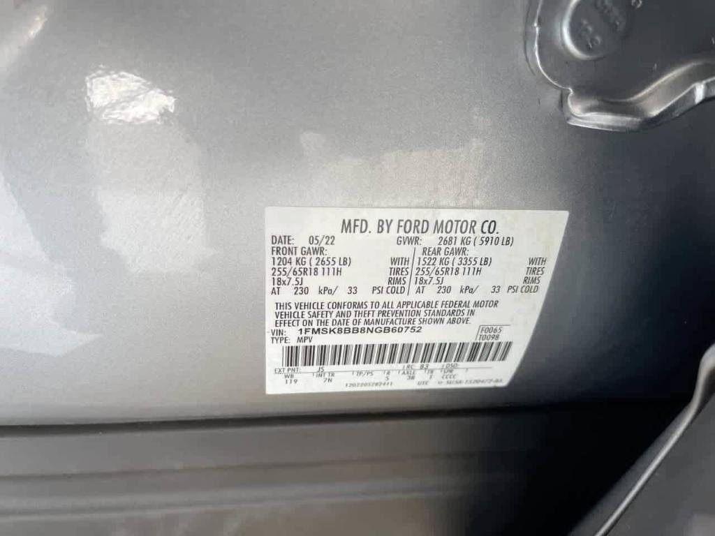 used 2022 Ford Explorer car, priced at $22,985