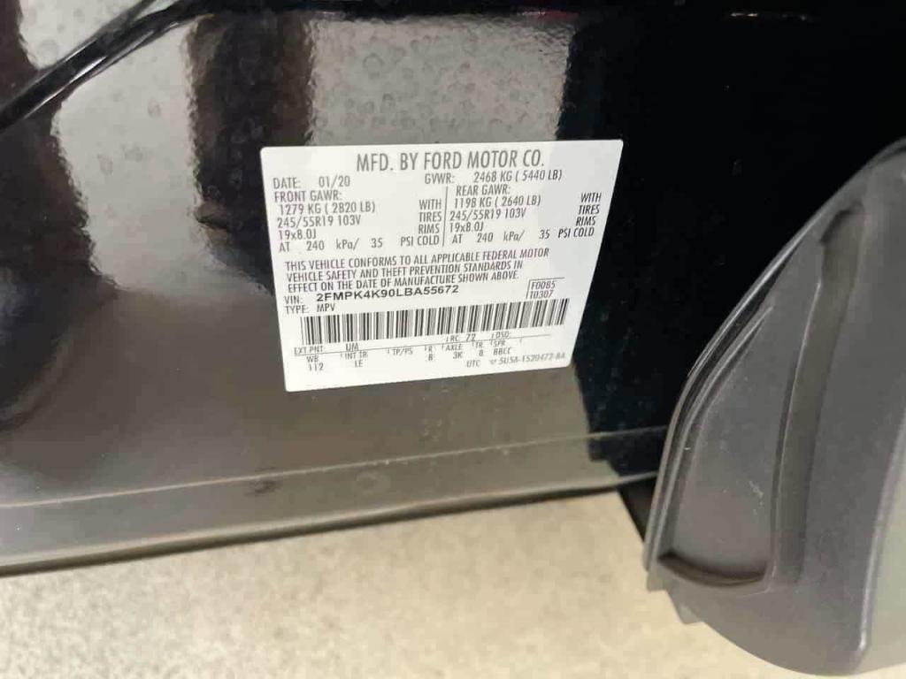 used 2020 Ford Edge car, priced at $17,856