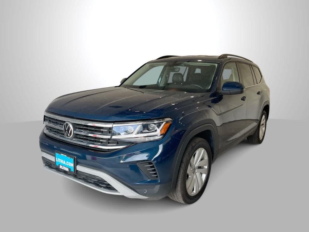 used 2021 Volkswagen Atlas car, priced at $24,680