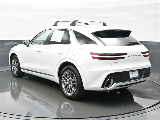 used 2025 Genesis GV70 car, priced at $46,990