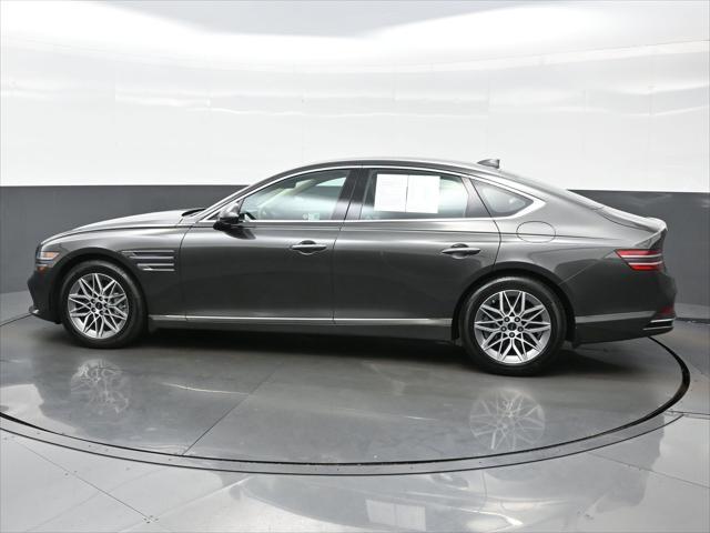used 2025 Genesis G80 car, priced at $54,354