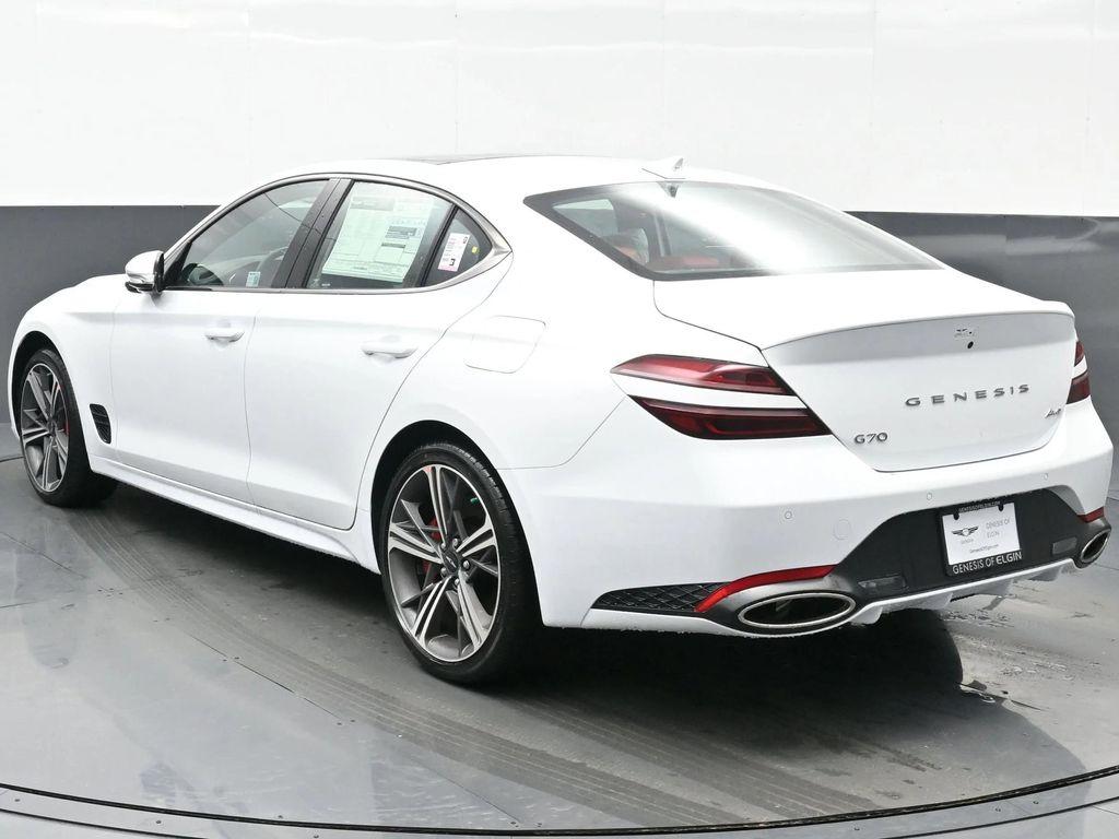 new 2025 Genesis G70 car, priced at $44,190