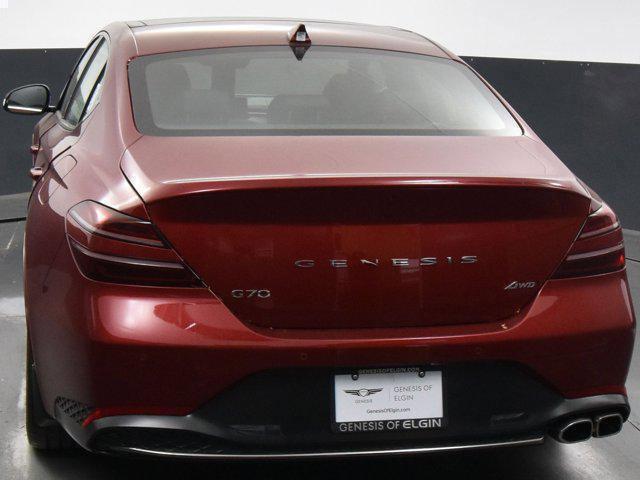 new 2023 Genesis G70 car, priced at $47,830