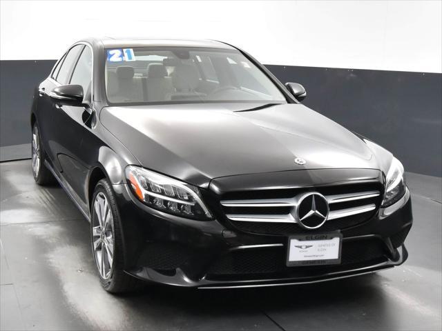 used 2021 Mercedes-Benz C-Class car, priced at $25,090