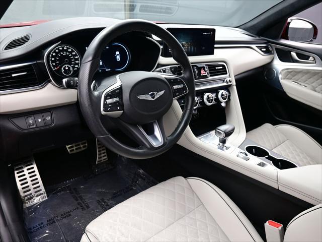 used 2023 Genesis G70 car, priced at $35,628