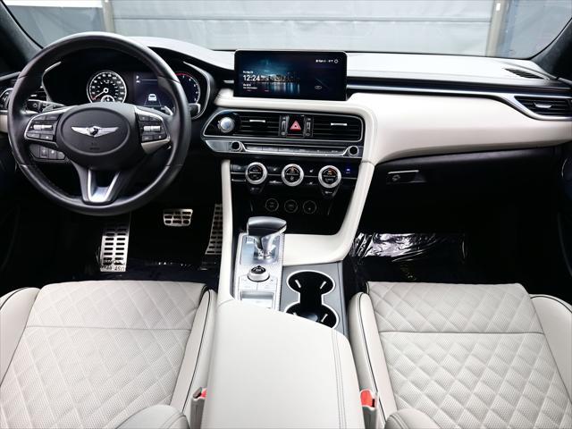 used 2023 Genesis G70 car, priced at $35,628
