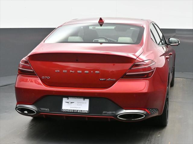 used 2023 Genesis G70 car, priced at $35,628