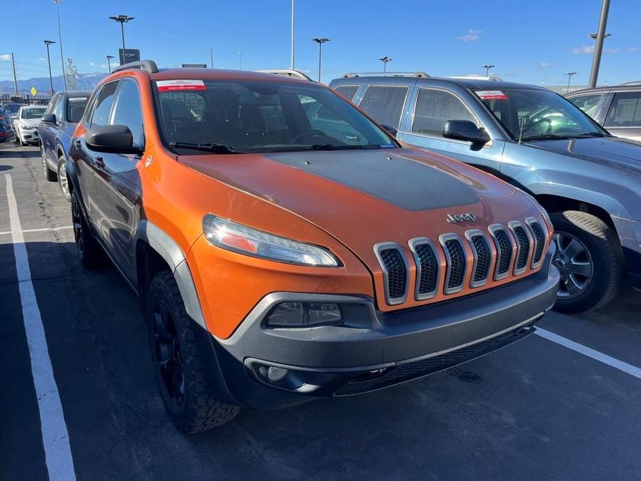 used 2015 Jeep Cherokee car, priced at $9,800