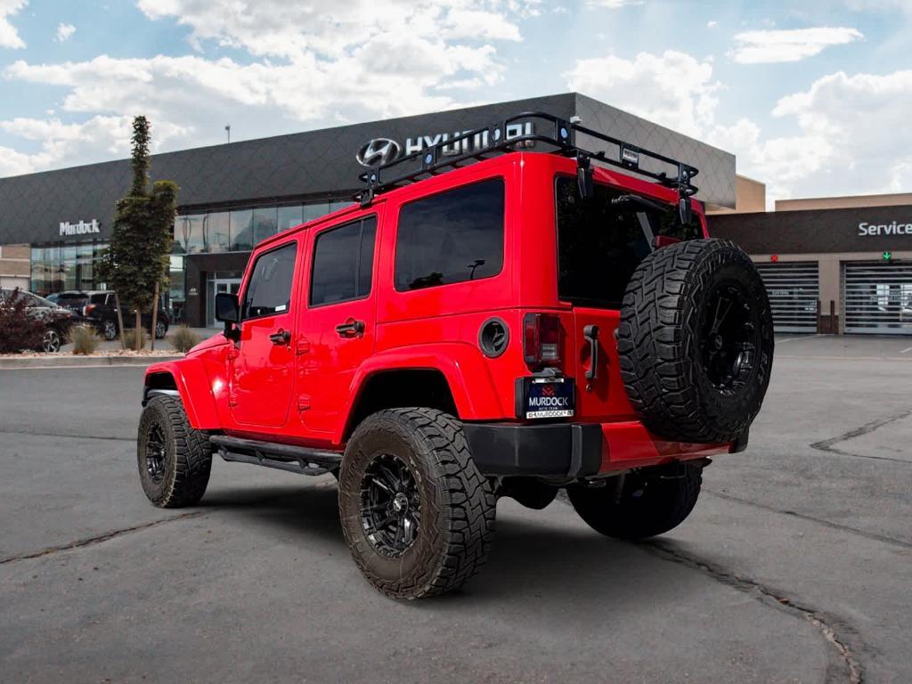 used 2017 Jeep Wrangler Unlimited car, priced at $22,893