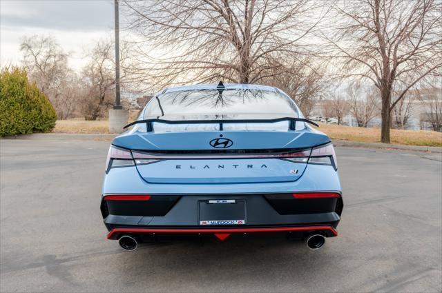 new 2025 Hyundai Elantra N car, priced at $37,315