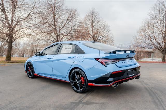 new 2025 Hyundai Elantra N car, priced at $37,315