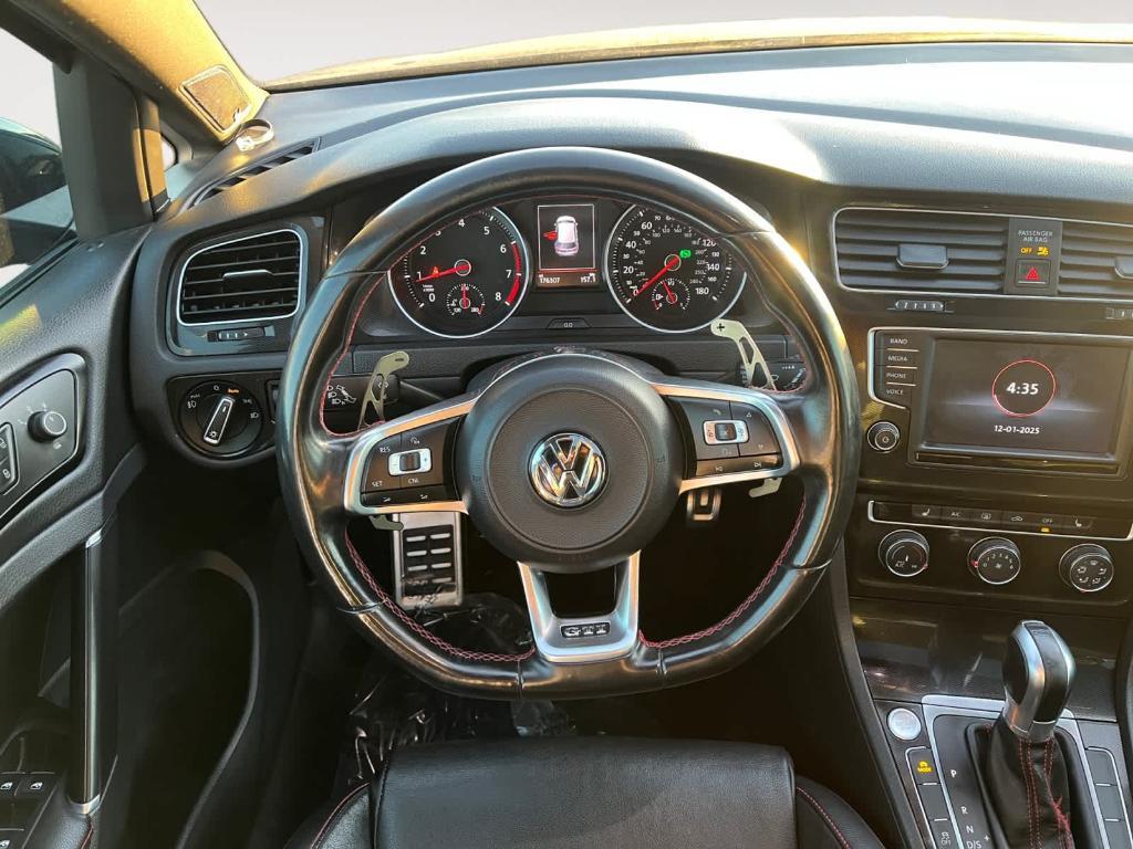 used 2017 Volkswagen Golf GTI car, priced at $7,950