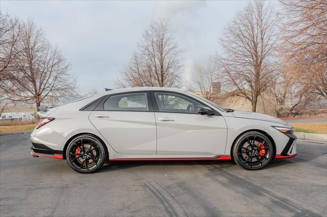 new 2025 Hyundai Elantra N car, priced at $36,140