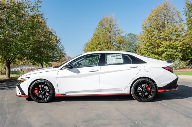 new 2025 Hyundai Elantra N car, priced at $36,875