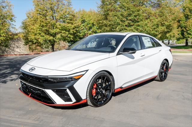 new 2025 Hyundai Elantra N car, priced at $36,875