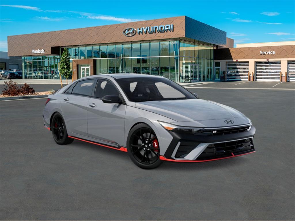 new 2025 Hyundai Elantra N car, priced at $37,315