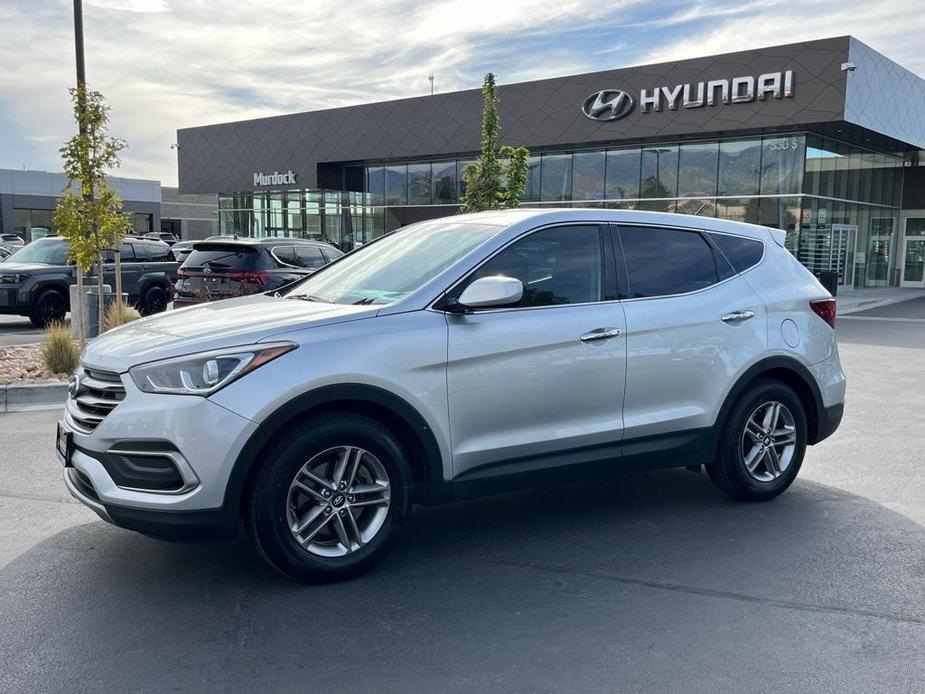 used 2018 Hyundai Santa Fe Sport car, priced at $15,422