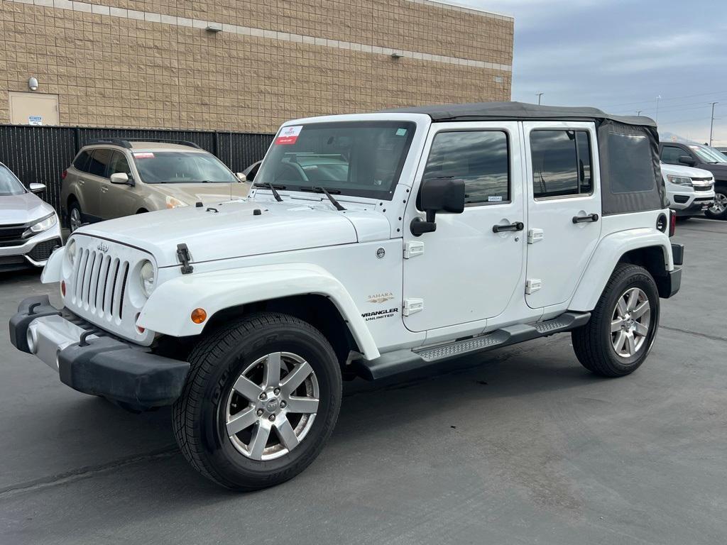 used 2013 Jeep Wrangler Unlimited car, priced at $12,800