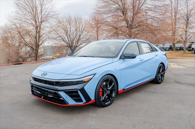 new 2025 Hyundai Elantra N car, priced at $37,345