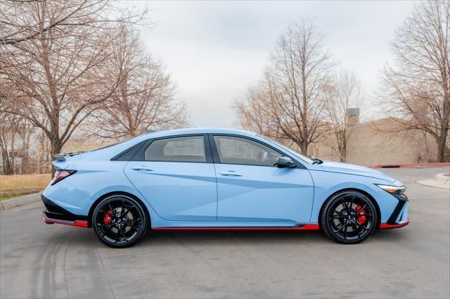 new 2025 Hyundai Elantra N car, priced at $37,345