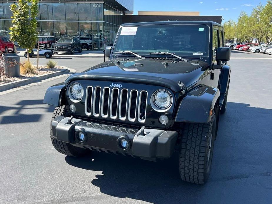 used 2017 Jeep Wrangler Unlimited car, priced at $20,502