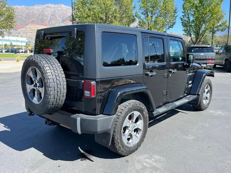 used 2017 Jeep Wrangler Unlimited car, priced at $20,502