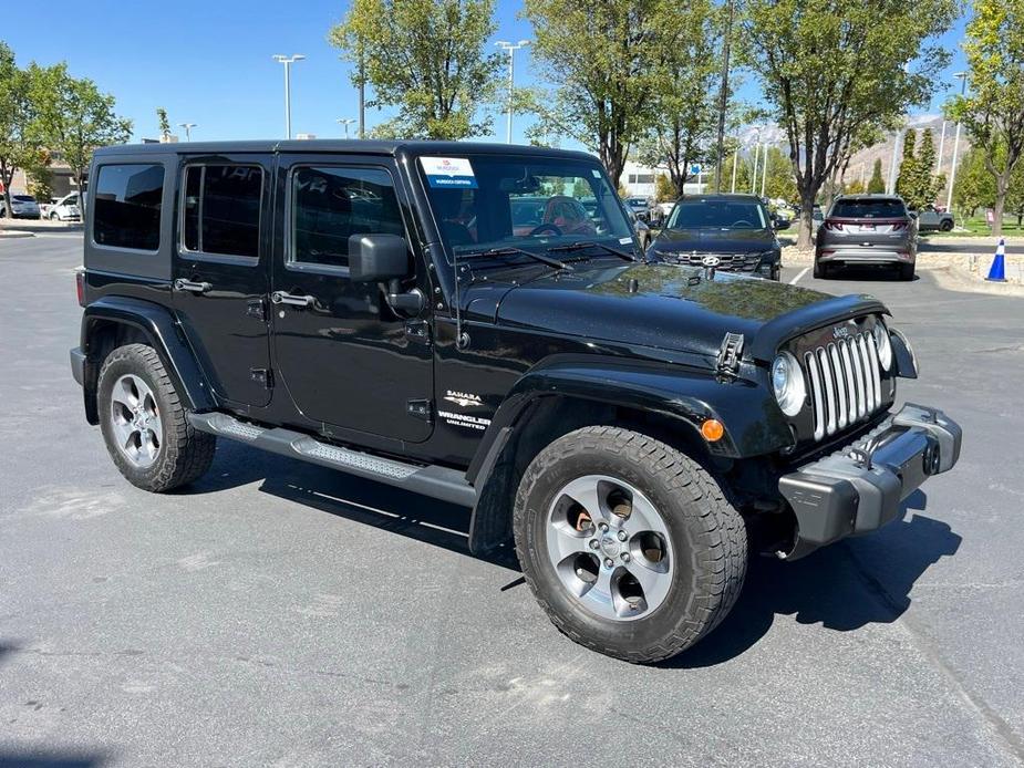 used 2017 Jeep Wrangler Unlimited car, priced at $20,502