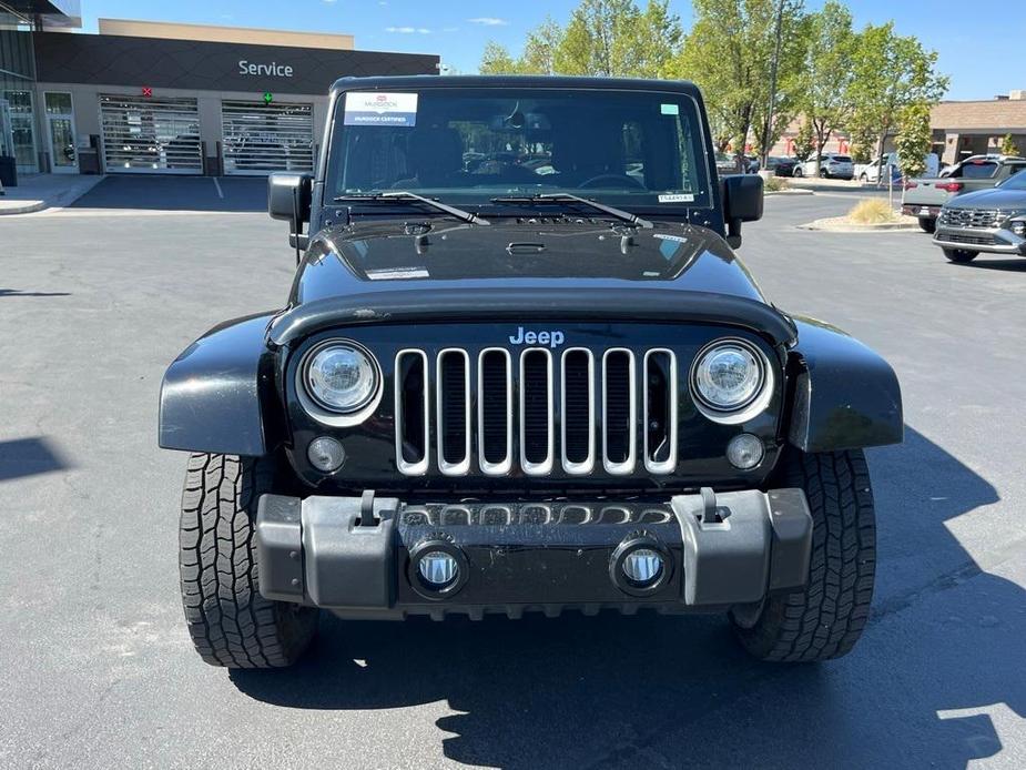 used 2017 Jeep Wrangler Unlimited car, priced at $20,502