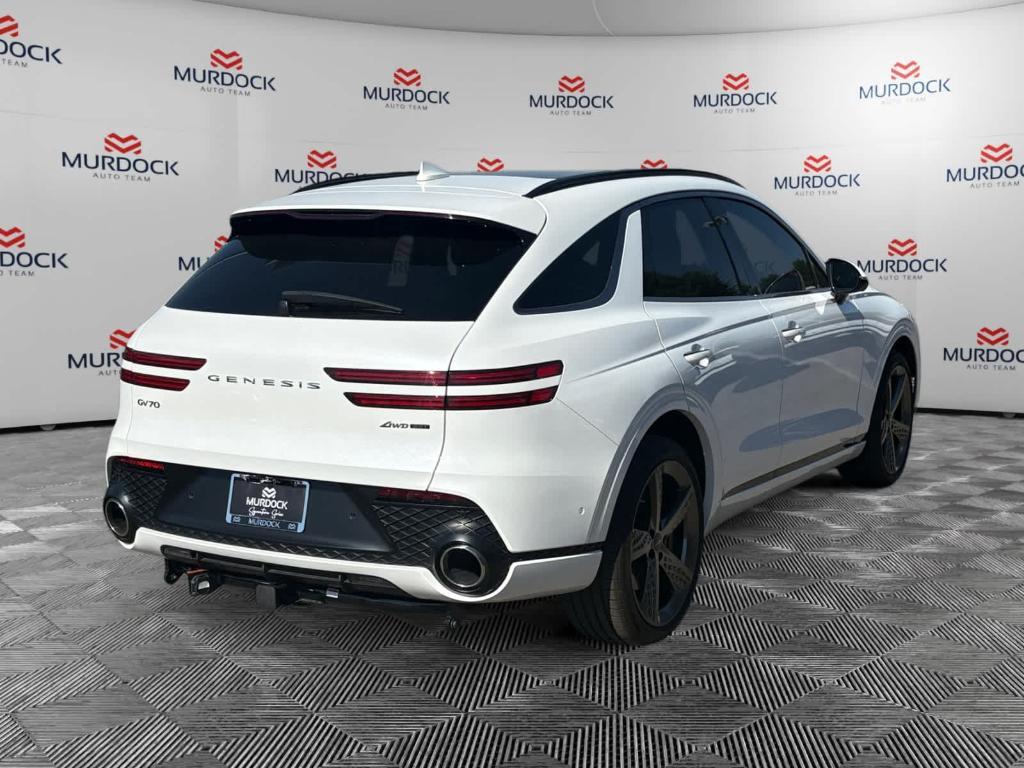 used 2025 Genesis GV70 car, priced at $52,999