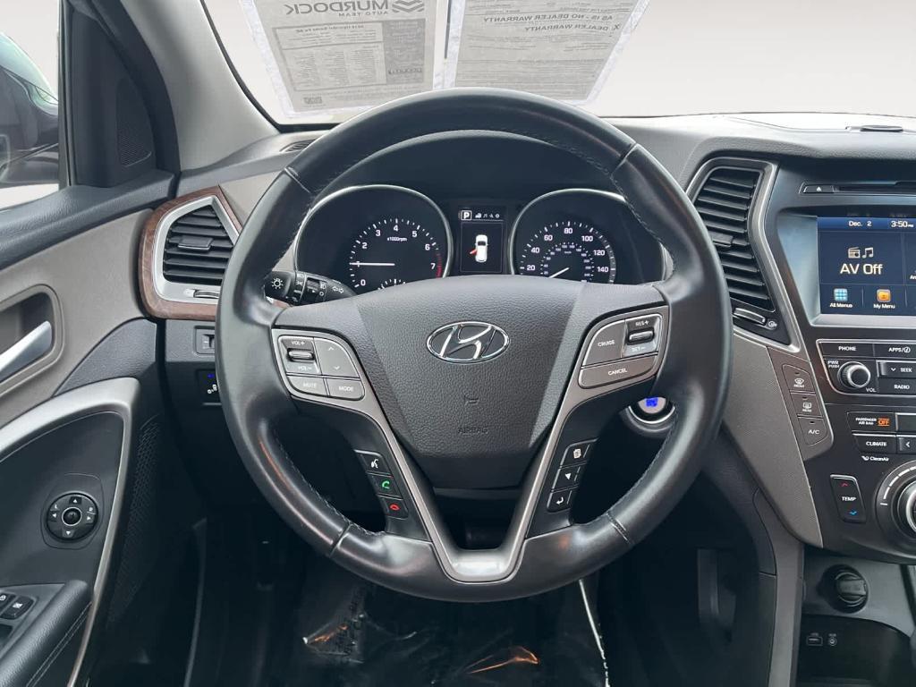 used 2018 Hyundai Santa Fe car, priced at $14,693