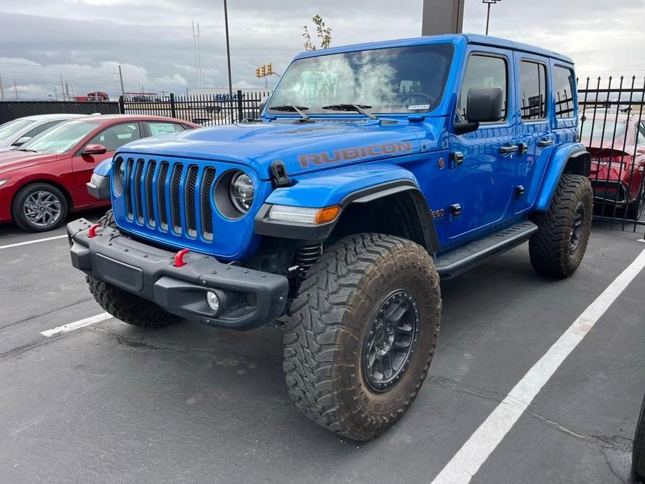 used 2022 Jeep Wrangler Unlimited car, priced at $42,799