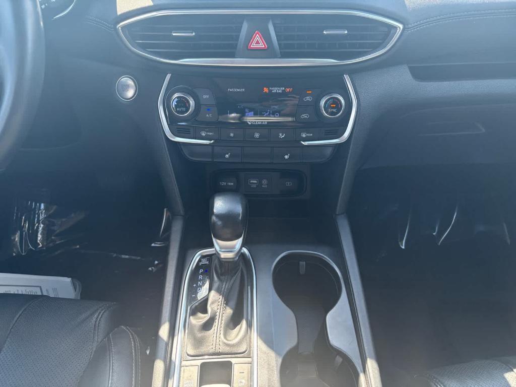 used 2019 Hyundai Santa Fe car, priced at $17,176