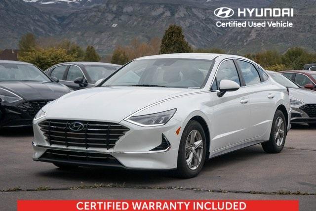 used 2021 Hyundai Sonata car, priced at $19,788