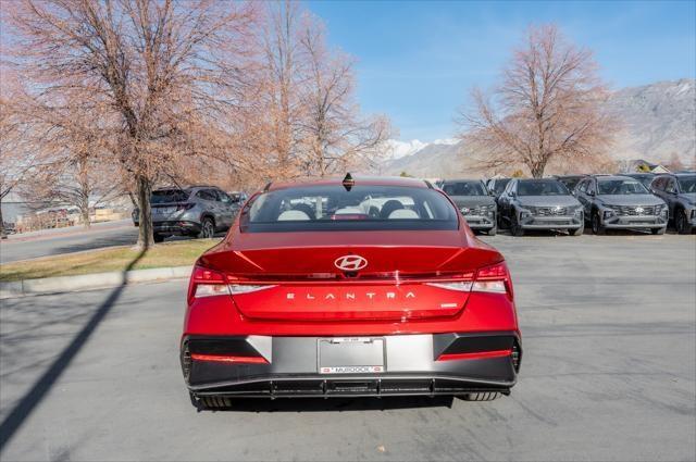 new 2025 Hyundai Elantra HEV car, priced at $31,555