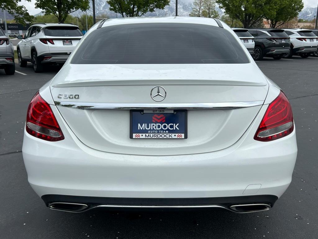 used 2018 Mercedes-Benz C-Class car, priced at $18,050