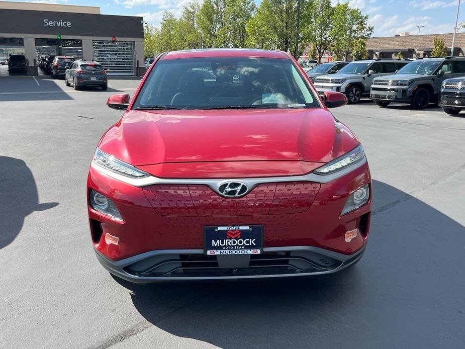 used 2021 Hyundai Kona EV car, priced at $18,976