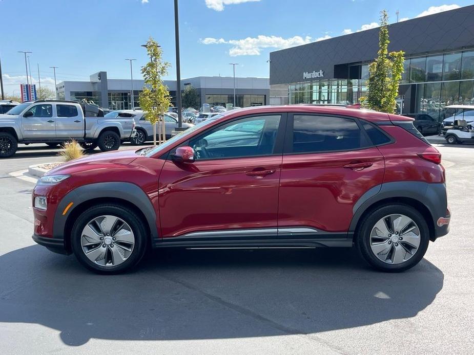 used 2021 Hyundai Kona EV car, priced at $18,976