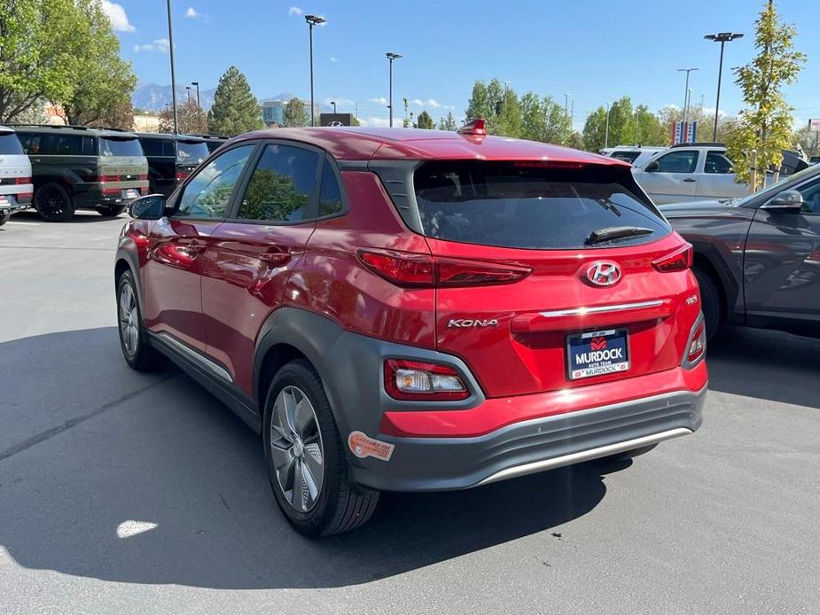 used 2021 Hyundai Kona EV car, priced at $18,976