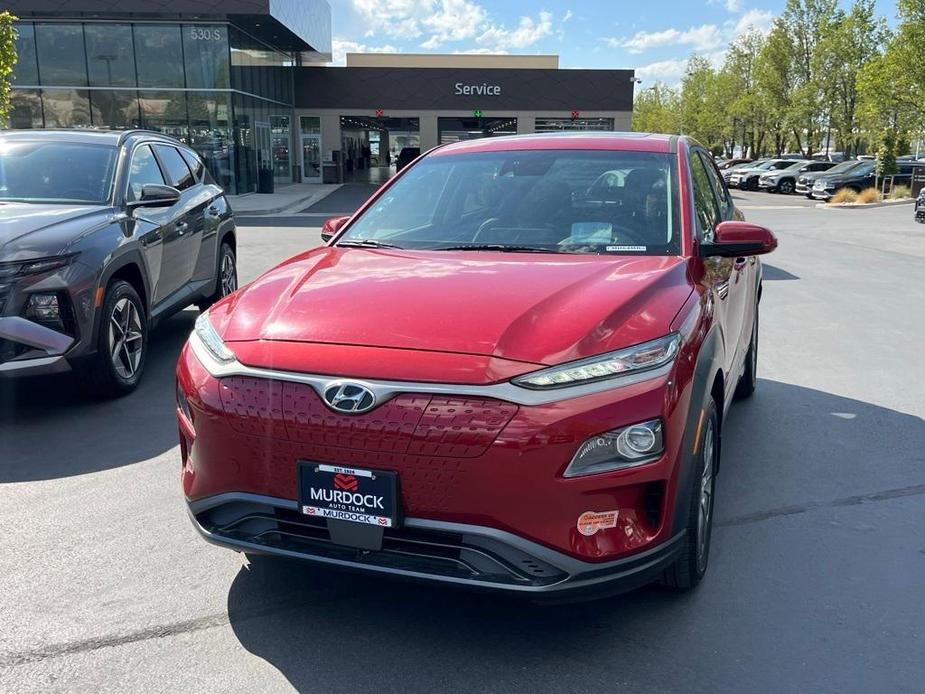 used 2021 Hyundai Kona EV car, priced at $18,976