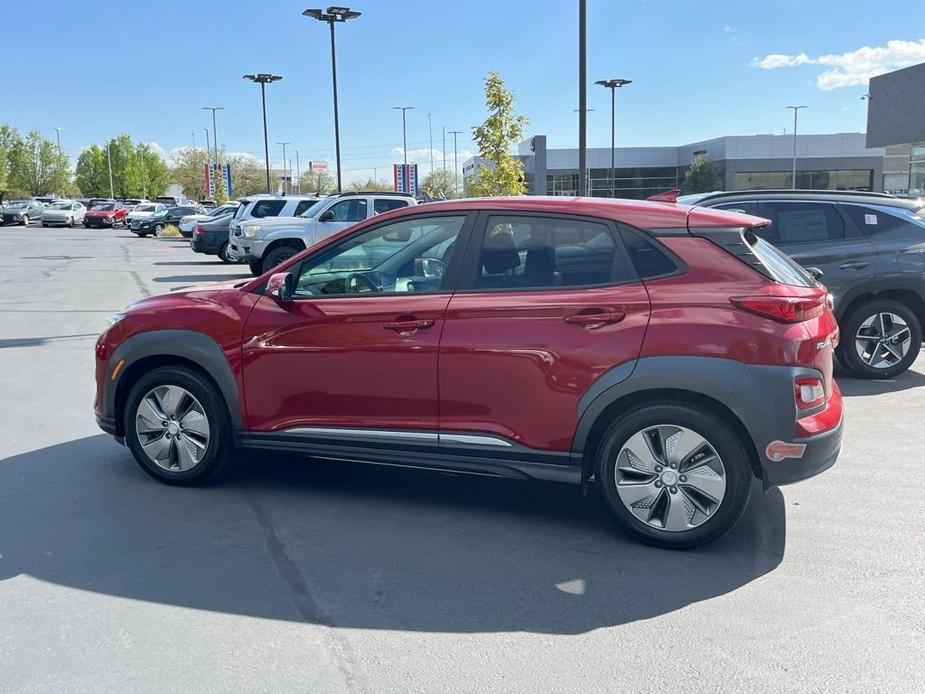 used 2021 Hyundai Kona EV car, priced at $18,976