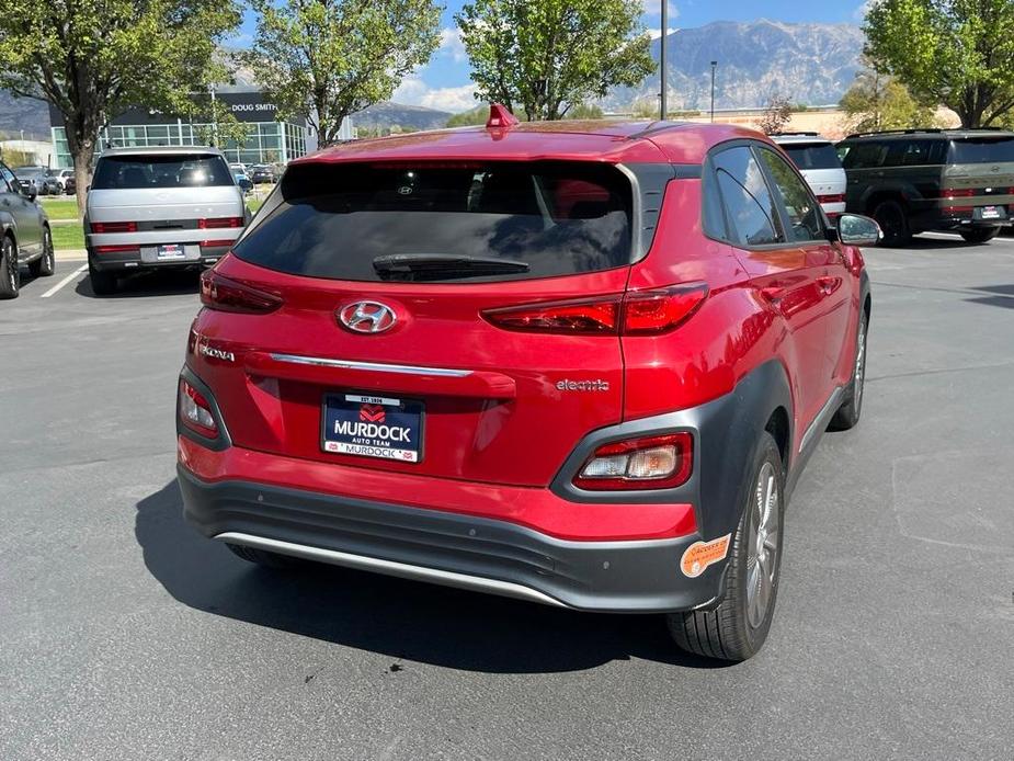 used 2021 Hyundai Kona EV car, priced at $18,976