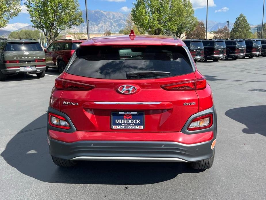 used 2021 Hyundai Kona EV car, priced at $18,976